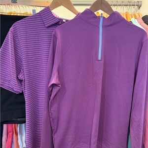 Peter Millar Purple Pullover